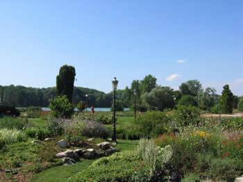 Le parc de la Tête d'Or à Lyon